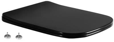 Mexen slow close toilet seat, duroplast, black - 39060185