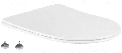 Mexen slow close toilet seat, duroplast, white - 39040100