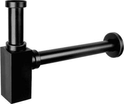 Mexen square washbasin siphon drain, black antique - 79960-79
