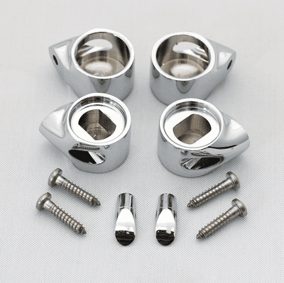 ROCA AI0001100R WC Seat Hinge End Caps Brass chrome coated