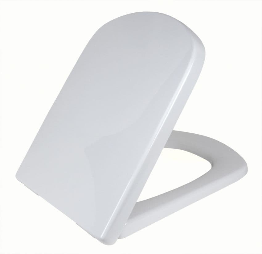 ROCA HALL WC Toilet Seat & Cover with Soft Closing Hinges 801622004 White