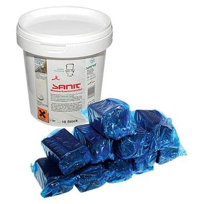 SANIT Toilet WC Fresh Cleaning Tabs for Grohe or GEBERIT Cisterns: Fresh Cleaning Stones 3056