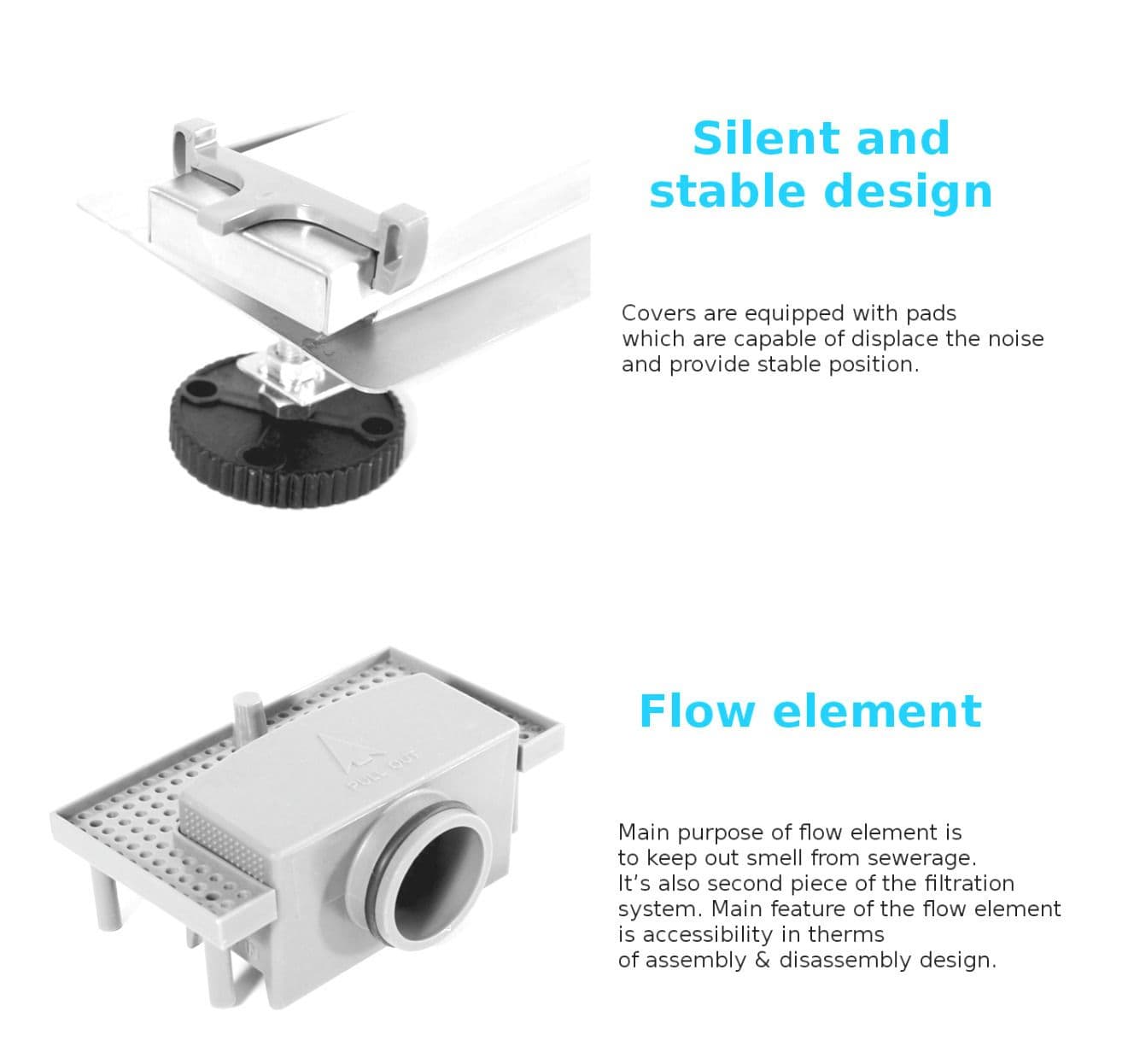 STAINLESS STEEL FLOOR LINEAR SHOWER DRAIN BATHROOM WETROOM TRAP CHANNEL