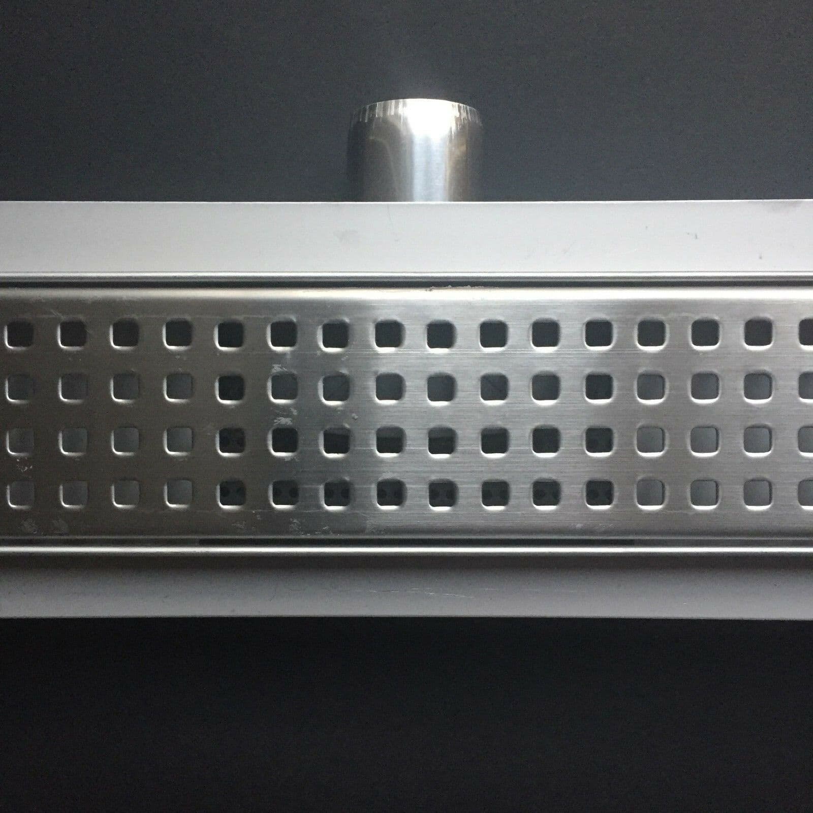 STAINLESS STEEL LINEAR FLOOR SHOWER DRAIN WET ROOM BATHROOM CHANNEL