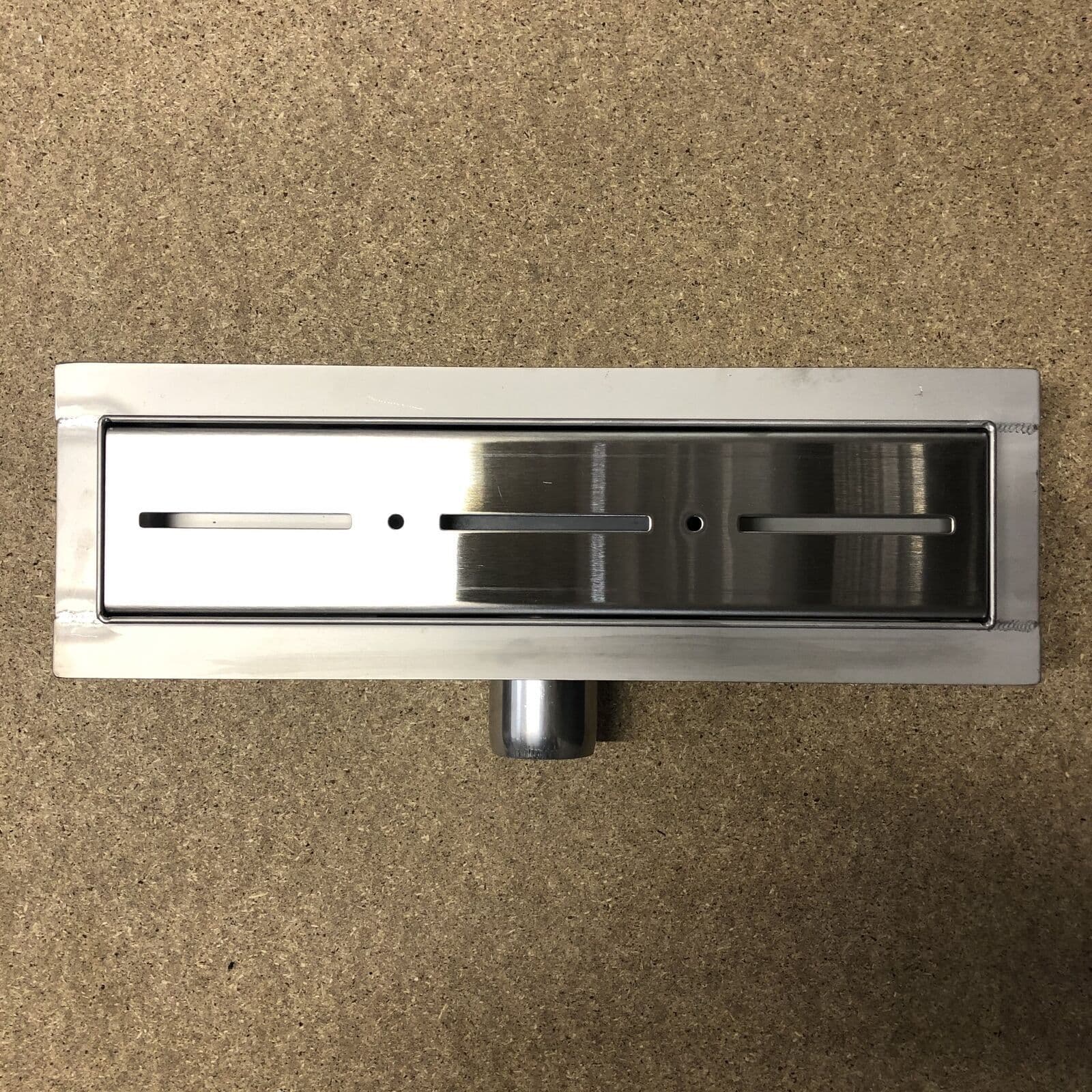 STAINLESS STEEL LINEAR FLOOR SHOWER DRAIN WET ROOM BATHROOM CHANNEL