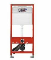 TECE TOILET 112cm FRAME+ FLUSH PLATE +WALL HUNG COMPACT RIMLESS WC SOFT CLOSING