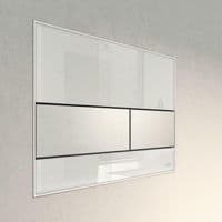 TECE WC SHORT FRAME 82cm GLASS PLATE COMPACT RIMLESS WALL HUNG TOILET SOFT CLOS