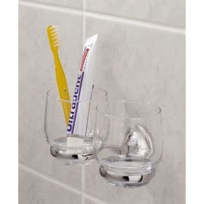 TIGER Toscana duble glasses and holder set 3427.03