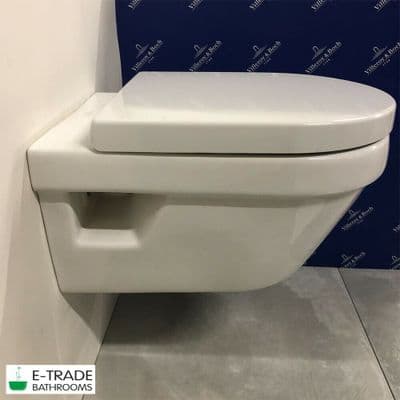 Villeroy & Boch Architectura Combi Pack Direct Flush WC Toilet Soft Closing Seat