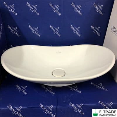 Villeroy & Boch MY NATURE Surface Mounted Basin 61cm Ceramic Plus 411060R1
