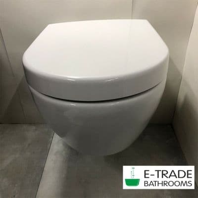 VILLEROY & BOCH SUBWAY 2 WC TOILET  56cm WALL HUNG +V&B SOFT CLOSING SEAT option