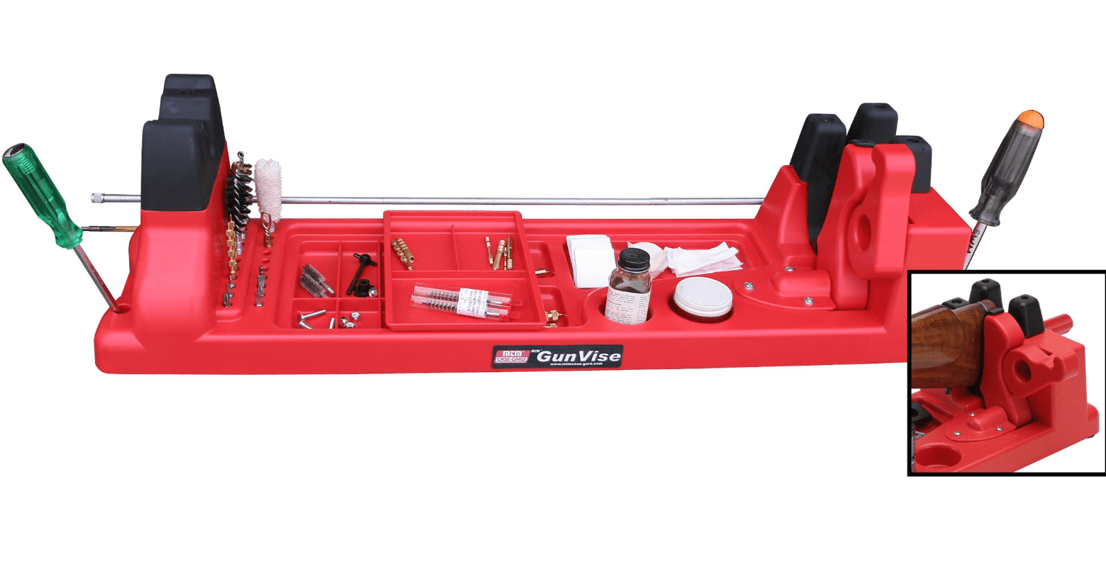 GUN VICE BENCH REST for Air rifle shotgun maintenance & cleaning MTM