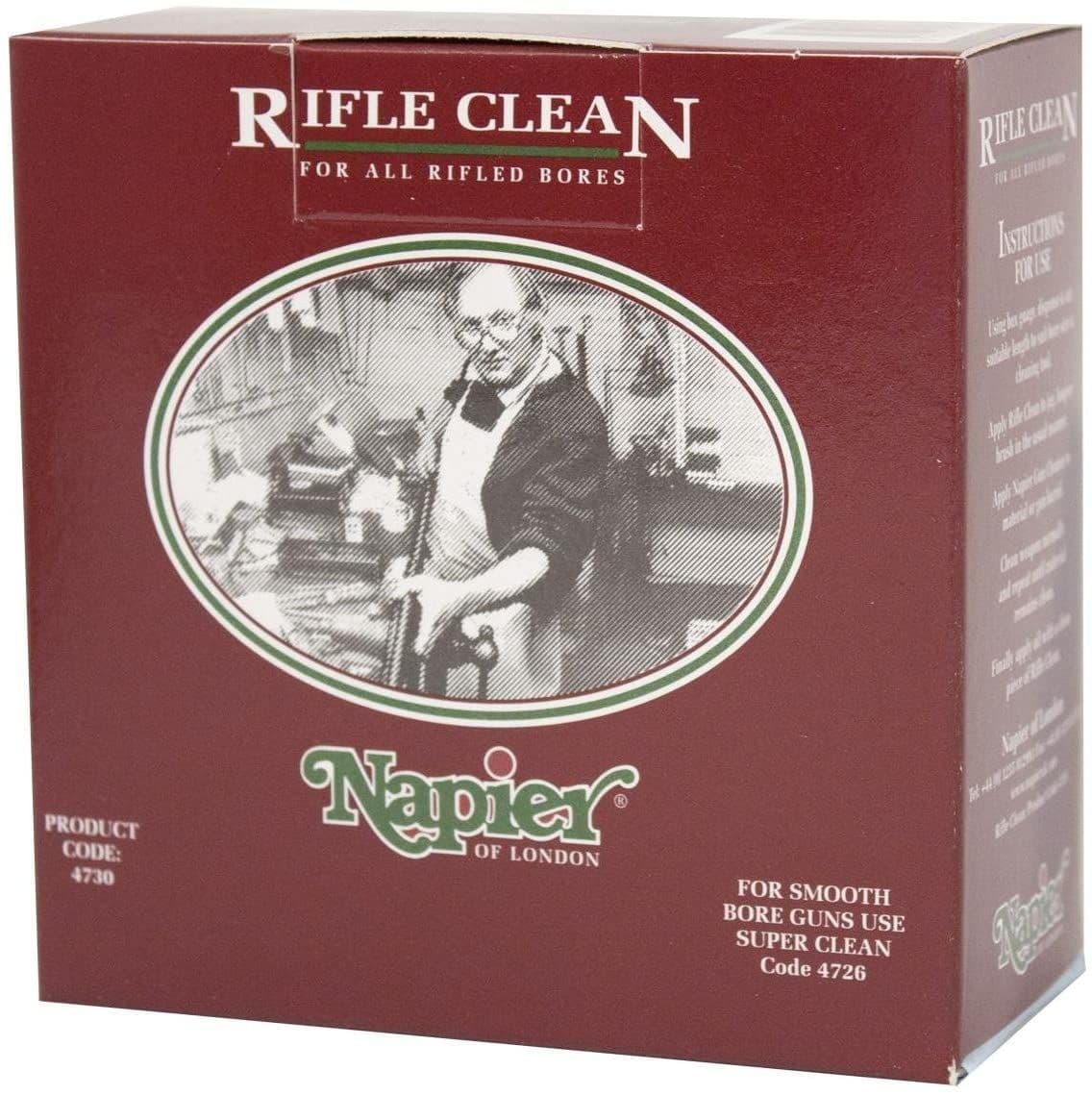 Napier Rifle Clean 14 Metre Roll Shotgun Rifle Cleaning Material Gun Care