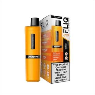 Avomi Fliq - 2400 Puff Rechargeable Disposable - Tropical Edition