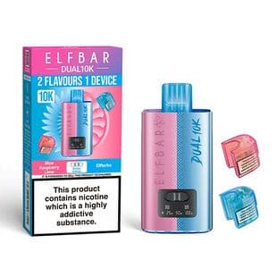 Elfbar Dual 10k - Rechargeable Disposable Pod Device - Drinks Edition - FROM £9.95