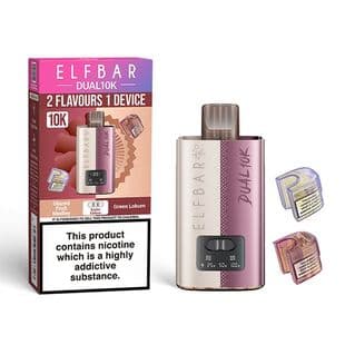 Elfbar Dual 10k - Rechargeable Disposable Pod Device - Exotic Edition - FROM £9.95