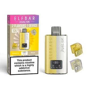 Elfbar Dual 10k - Rechargeable Disposable Pod Device - Summer Edition - FROM £9.95