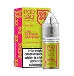 Pod Salt Nexus - Lime Raspberry Grapefruit E-liquid Salt Nic - 20MG CLEARANCE BB4 9/25