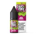 Six Licks Tongue Twister - Sour Cherry E-liquid Salt Nic - 20MG DISCONTINUED