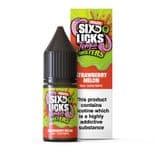 Six Licks Tongue Twister - Strawberry Melon E-liquid Salt Nic - 20MG DISCONTINUED