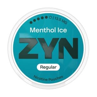 ZYN Nicotine Pouches - Menthol Ice XX-Strong 13.5mg (Pack of 21)