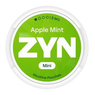 ZYN Nicotine Pouches Mini - Apple Mint (Pack of 20)