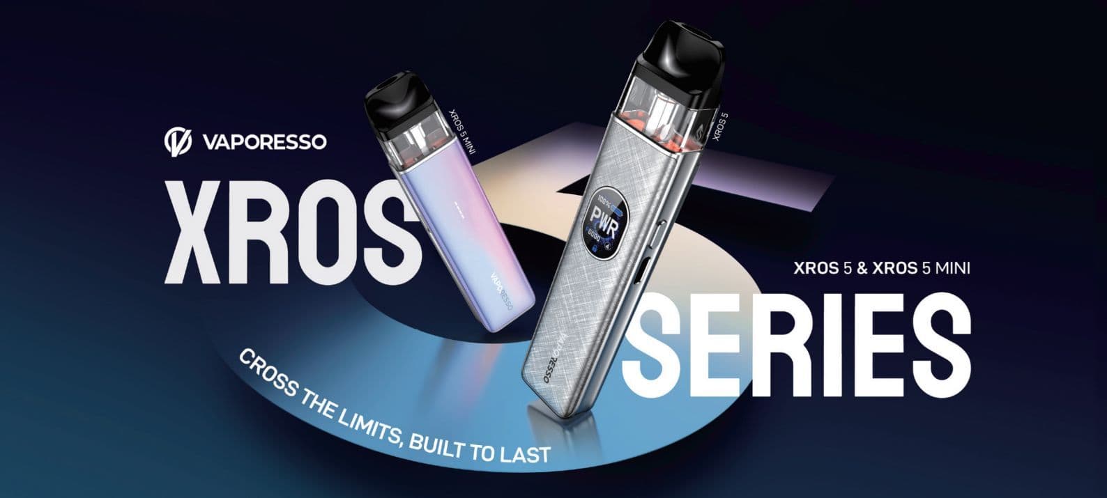 Vaporesso XROS 5 Kit Pod Device Banner