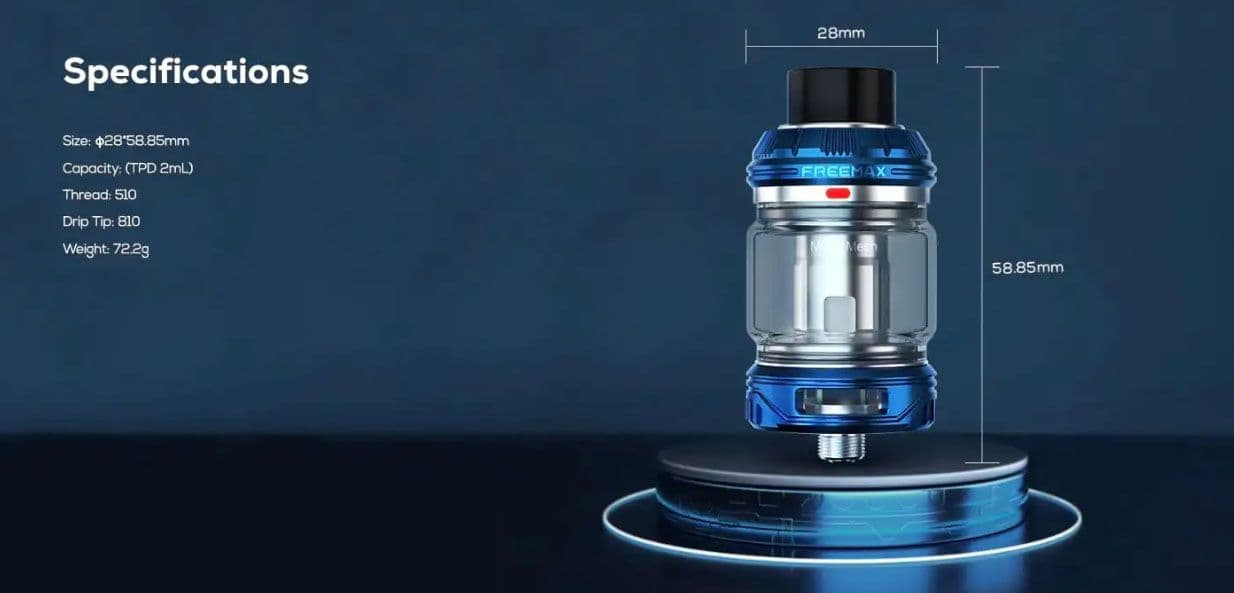 Freemax M Pro 3 Specs