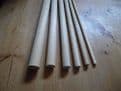 30cm Wooden Craft Sticks - Hardwood Dowels Poles CHOOSE QUANTITY & DIAMETER