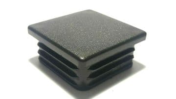 30x30mm Square Plastic End Caps Blanking Plugs Tube Box Section Inserts C168