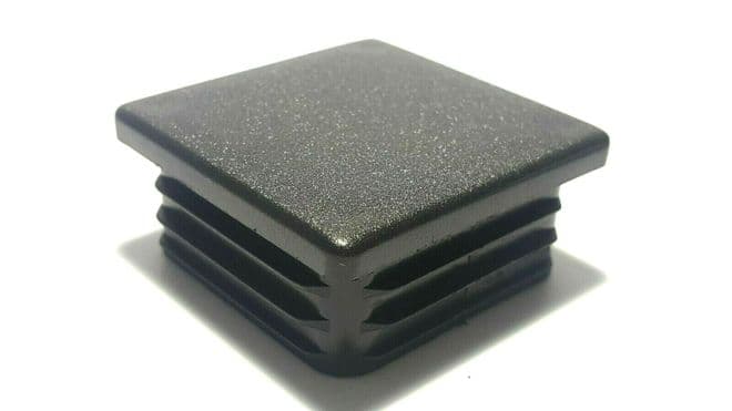 30x30mm Square Plastic End Caps Blanking Plugs Tube Box Section Inserts C168
