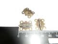 4 x Antiqued Hinges Box 20x17mm Dollhouse Jewellery Wooden Box Butterfly C003