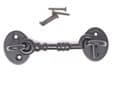 Antique Black Cabin Hook And Eye Garden Gate Shed Door Latch Catch 100mm CEN050