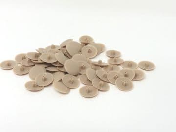 Beige Bifix Press-Fit Pozi Screw Head Covers Caps choose pack size 50 or 100