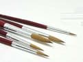 Handmade Sable Artist Paint Brushes Pack of 5 Sizes 0,2,4,6,8
