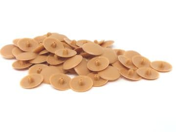 Honeymaple Bifix Press-Fit Pozi Screw Head Covers Caps choose pack size 50 or 100