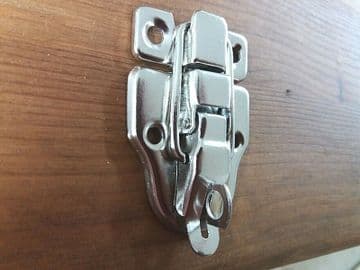 Large Metal Buckle Catch Latch for Medium / Large Box etc Silver Finish C158