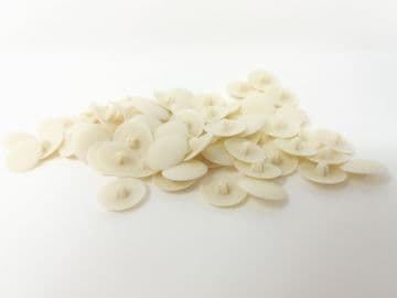 Magnolia Bifix Press-Fit Pozi Screw Head Covers Caps choose pack size 50 or 100