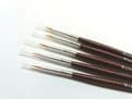 Major Brushes Fine Detail Paint Brush Set of 5 Size 00 for Model Making, Hobby