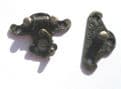 Metal Buckle Catch Latch Hasp for Small Box Lid Antique Bronze Finish C041