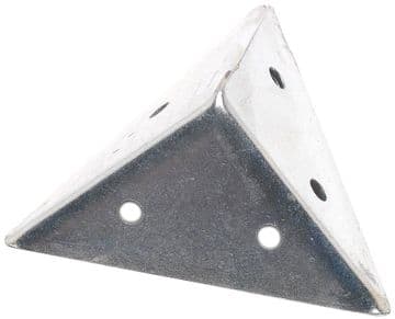 NEW 45mm x 45mm Zinc Plated Pyramid Corner Angle Bracket (Pack of 4) CEN007