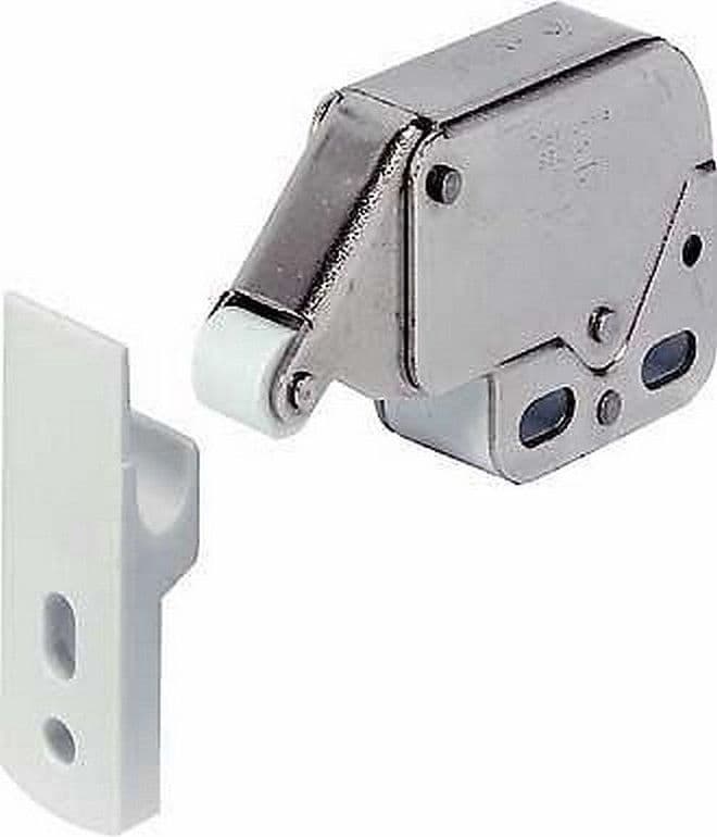 NEW Mini Touch Catch Latch Cabinets Caravan Motorhome Cupboard Doors complete