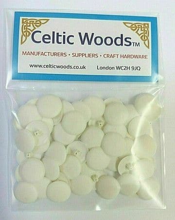 Off White Bifix Press-Fit Pozi Screw Head Covers Caps choose pack size 50 or 100