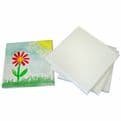 Pack of 1 Stretched Blank Square Canvas for Painting 15 x 15 cm (6