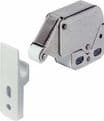 Pack of 2 Mini Push Catch Latch Counterpiece Cabinets Caravan Motorhome Cupboard Doors