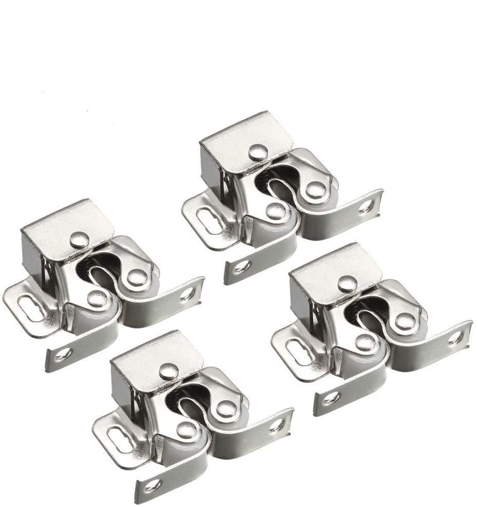 Roller Catch Cupboard Door Latch Twin Double Catches Caravan Boat