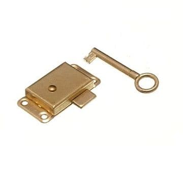 WARDROBE CUPBOARD DRAWER CABINET DOOR LOCK AND KEY 52MM CEN047