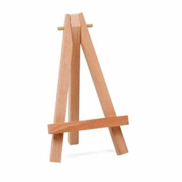 Wooden Mini Easel 10cm Display Art Canvas Craft Table Stand Wedding Place Name