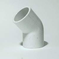 45 degree elbow plain