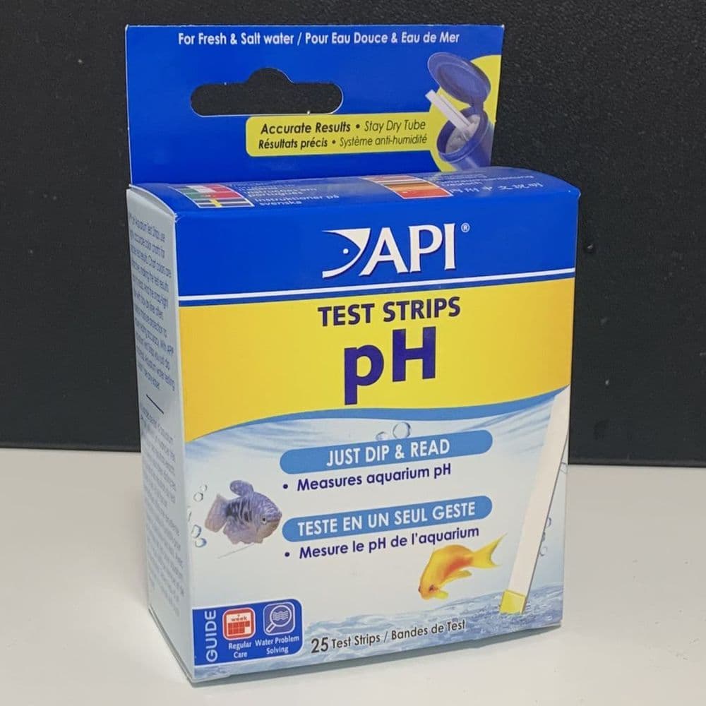 API pH test strips